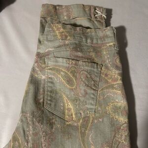 bandolino Paisley Print Pants